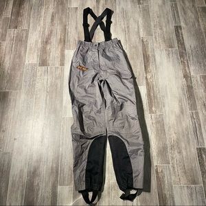 Y2K Harley-Davidson Rain Waterproof Riding Stirrup Pants Size Small Susp…